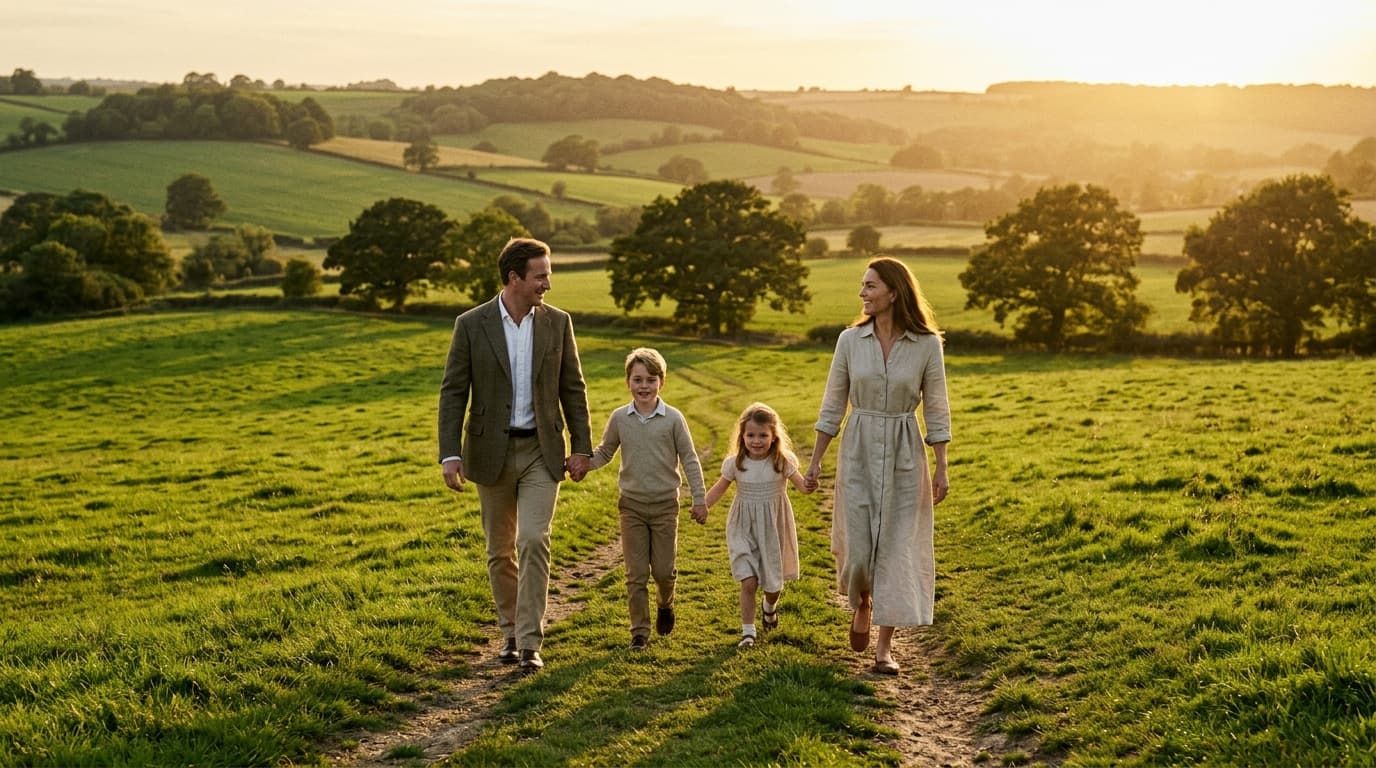 Family enjoying time together outdoors